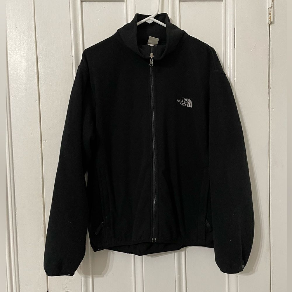 North Face full zip fleece jacket